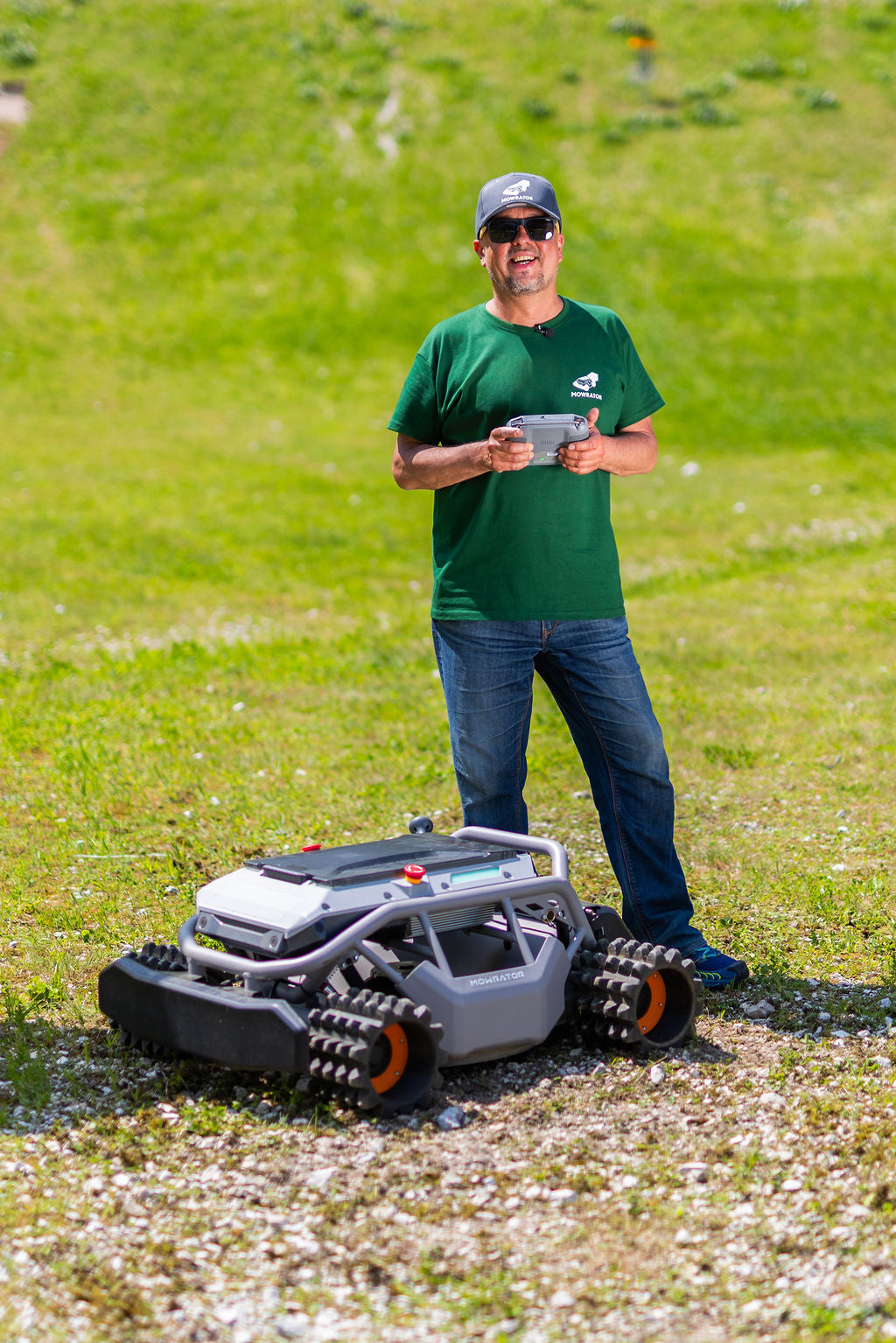 Mowrator S1 – 4WD 12Ah (mit Offroad-Rädern)