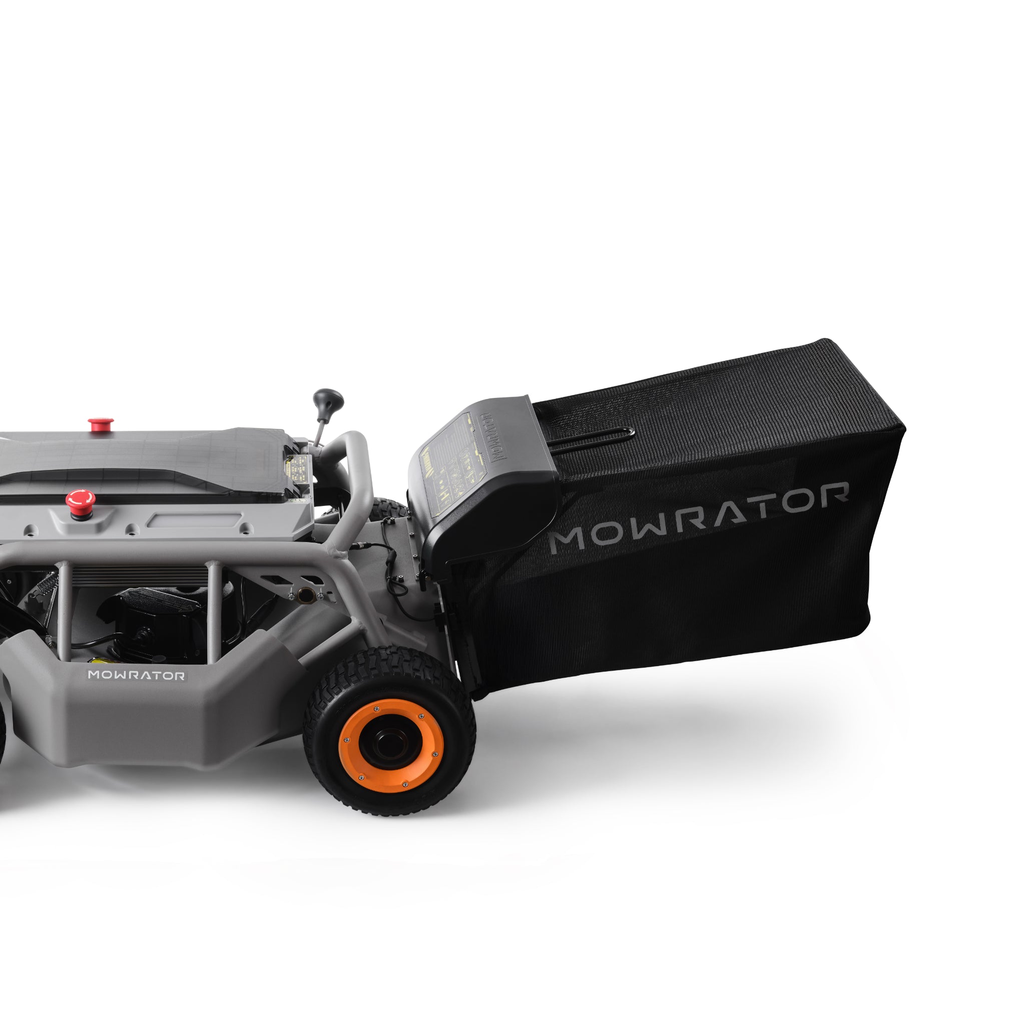 Manual grass dumping bag with frame for Mowrator S1