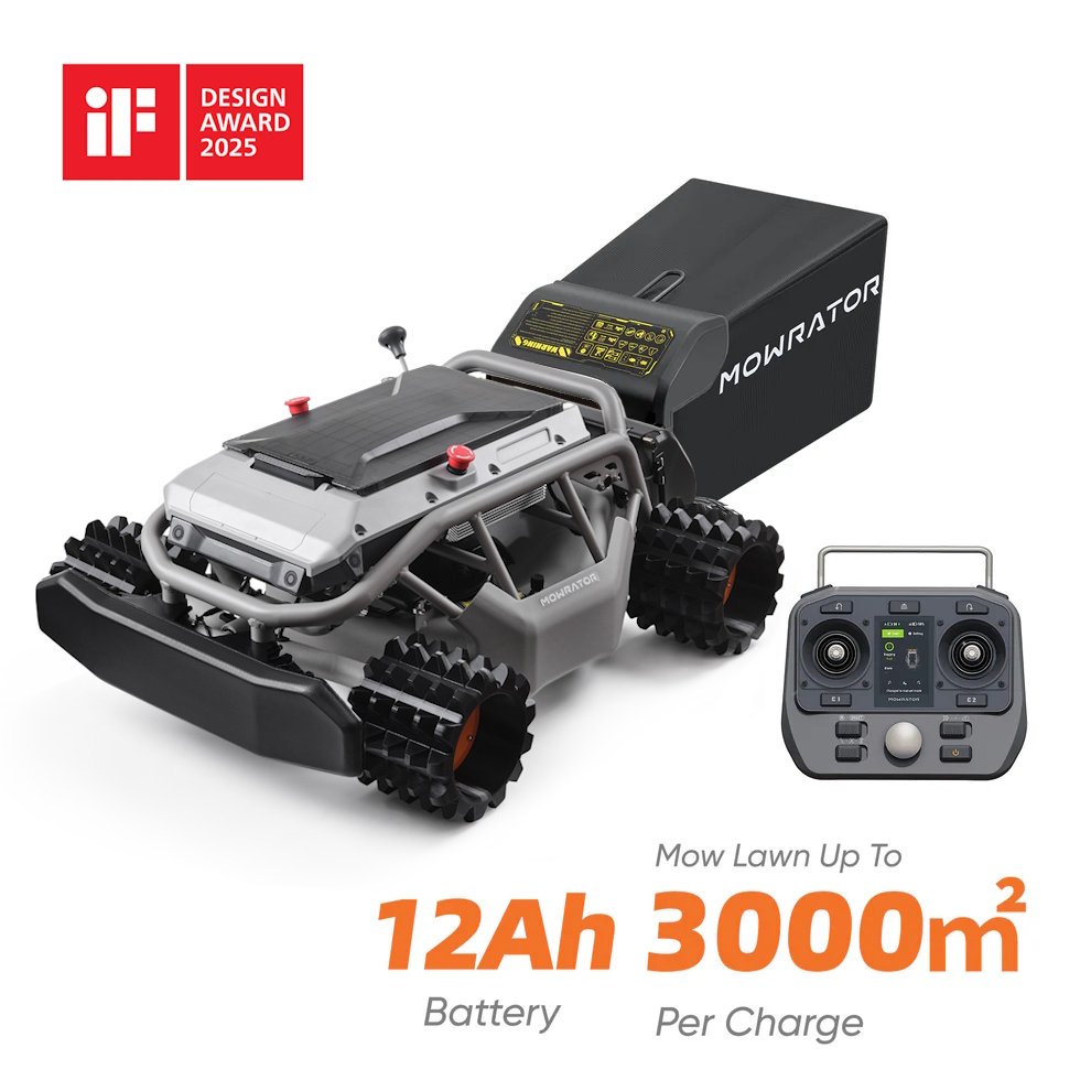 Mowrator S1 – 4WD 12Ah (mit Offroad-Rädern)