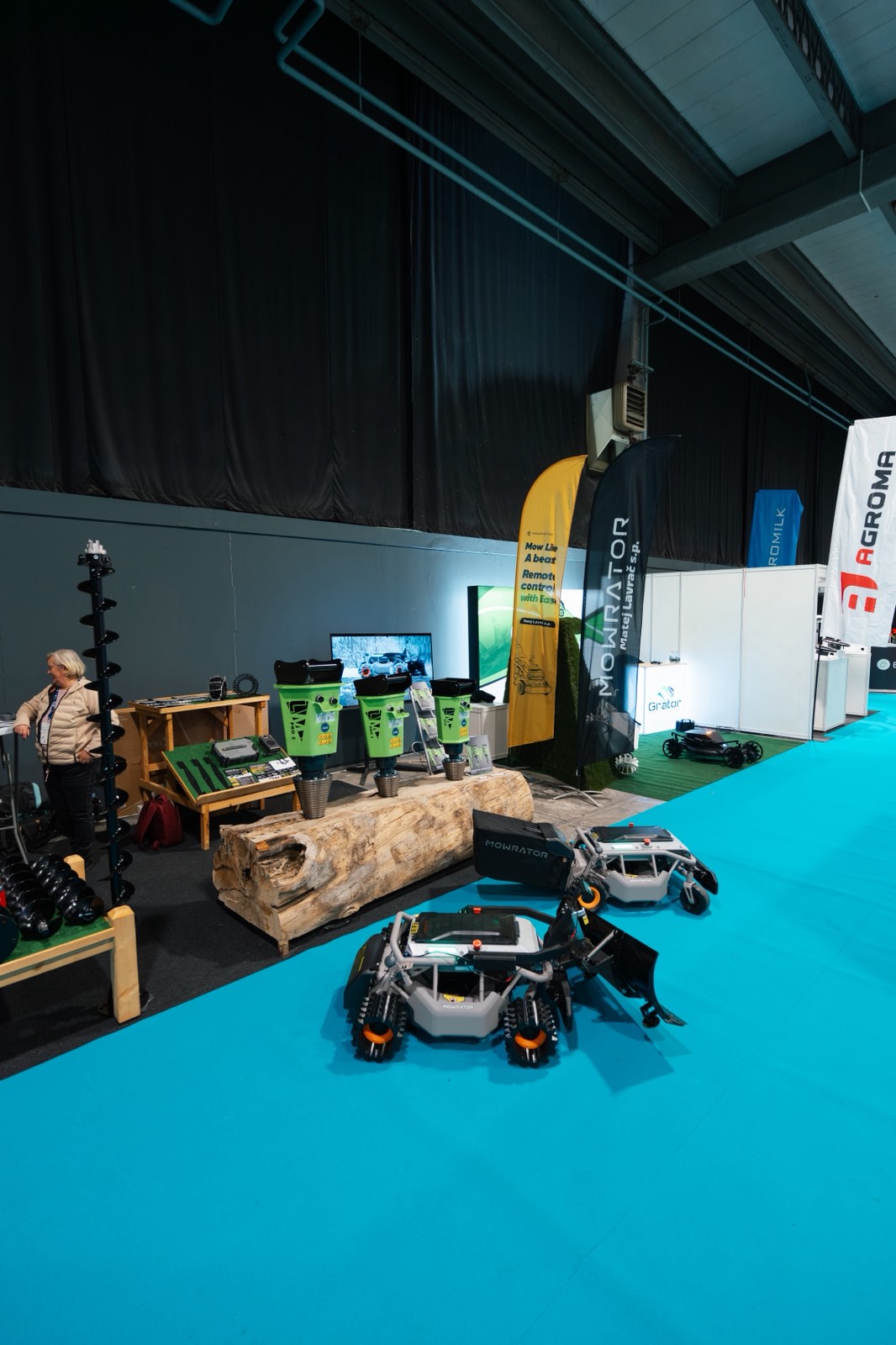 Mowrator S1 – 4WD 12Ah (mit Offroad-Rädern)