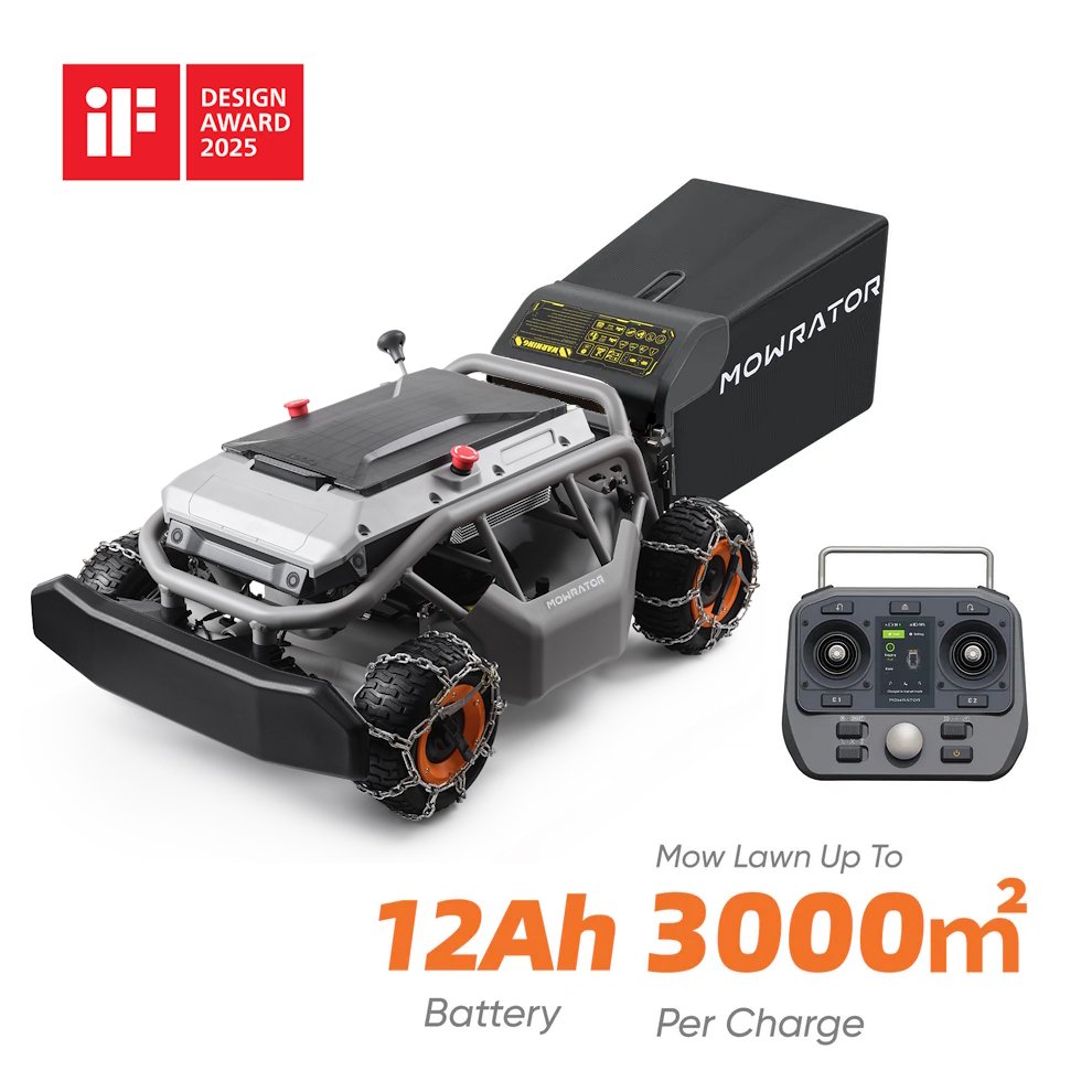 Mowrator S1 - 4WD 12Ah (mit Ketten)